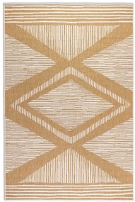 Obojstranný koberec Elle Decoration GEMINI Rhombus ochre