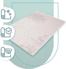 Koberec Agnella Noble Riva svetlosivý