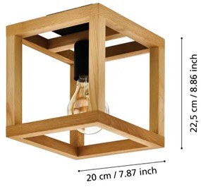 Eglo 32146 - Stropné svietidlo BLACKCROWN 1xE27/40W/230V