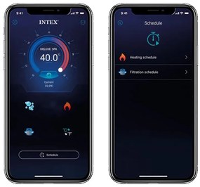 Intex | Vírivý bazén Pure Spa - Jet & Bubble Deluxe HWS 6 + Solárna sprcha UNO 35 l hliníková s LED svetlom | 19900163