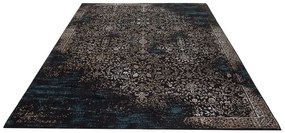 (2965) ANATOLIAN dizajn koberec 240x160cm tmavomodrý