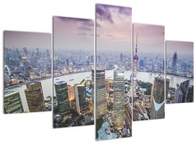 Obraz - Shanghai, Čína (150x105 cm)
