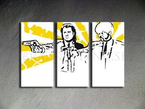 Ručne maľovaný POP Art obraz Pulp Fiction | rôzne rozmery