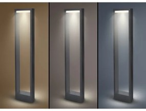 Brilagi-LED Vonkajšia lampa RAGUSA LED/7W/230V 3000/4000/6000K antrac. IP54 80 cm