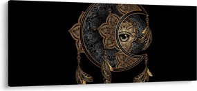 Obraz - Magické oko (120x50 cm)