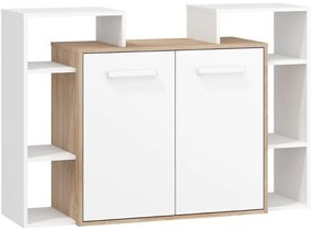 Komoda 2D Rio-05 sonoma svetlý/biely