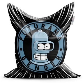 Sablio Sedací vak Futurama Bender Vesmír - 150x100 cm