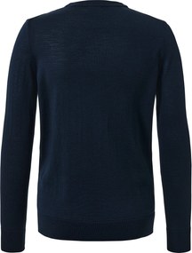 Pulóver z vlny merino, v námorníckej modrej