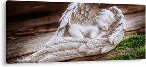 Obraz - Spiaci anjelik (120x50 cm)