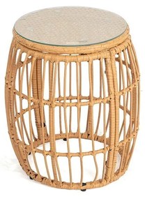 Okrúhly záhradný odkladací stolík z umelého ratanu ø 47 cm Vistdal - Bonami Essentials
