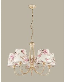 JUPITER 1284-SA5 - Závesné svietidlo SARA 5xE27/60W