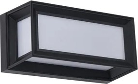 Brilagi - LED Vonkajšie nástenné svietidlo s pohybovým senzorom PARKER LED/12W/230V čierne IP44