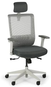 Kancelárska stolička GAT, sivá