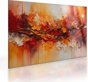 Sklenený obraz - Abstrakcia (70x50 cm)