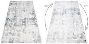 Koberec AKRYL ELITRA 6202 Abstrakcia - štrukturálny slonia kosť / modrý