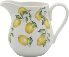 Porcelánová misa s citrónmi Maison Limone Blossom - Ø 24*7 cm / 1400 ml