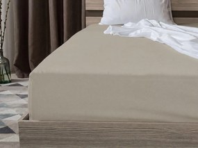 Jersey plachta s lycrou sivobéžová 90 x 200 cm