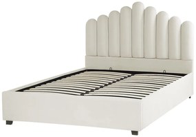 Manželská posteľ 160 cm Valhala (biela) (s roštom a úložným priestorom). Vlastná spoľahlivá doprava až k Vám domov. 1076485