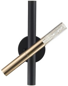 Zuma Line W0461-03L-P7SD - LED Nástenná lampa ONE 3xLED/5W/230V čierna/mosadz