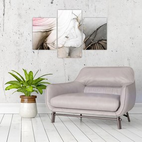 Obraz - Mramorový atrament (90x60 cm)