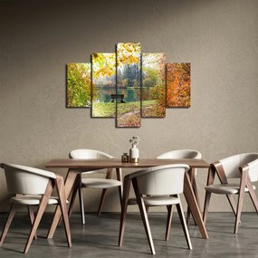 Obraz rybníka (150x105 cm)