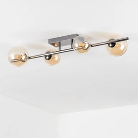 Brilagi - LED Prisadený luster MILLA 4xG9/3W/230V lesklý chróm/zlatá