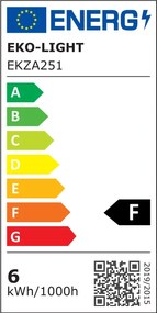 LED žiarovka GU10 teplá 3000k 6w 510 lm