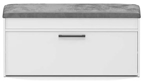 Skrinka na topánky Parma Biela