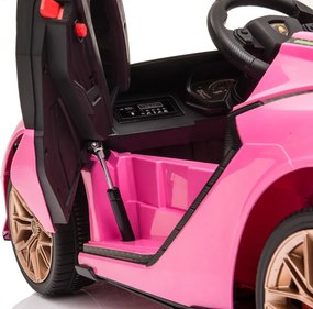 Ramiz Lamborghini SIAN Ružové vozidlo