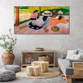 Obraz Canvas Siesta tahiti Paul Gauguin