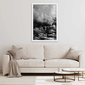 Gario Plagát Čierne mraky Farba rámu: Bez rámu, Rozmery: 30 x 45 cm