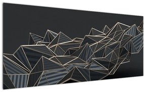 Obraz abstrakcie (120x50 cm)