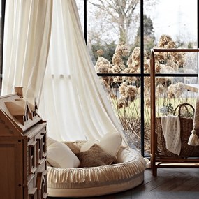 Boho set do detskej izby: Útulný detský kútik v štýle vanilky (5-dielna sada)