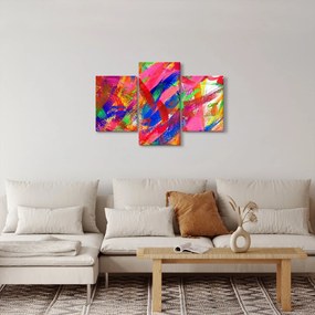 Obraz - Farebná abstrakcia (90x60 cm)
