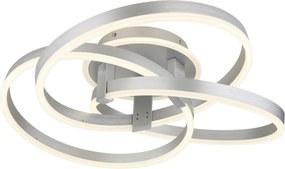 XXXLutz STROPNÉ LED SVIETIDLO, 60/57,5/20 cm - Interiérové svietidlá - 004558121801