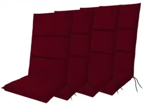 Doppler CITY 4413 vysoký - set 4 ks - podušky na stoličku a kreslo