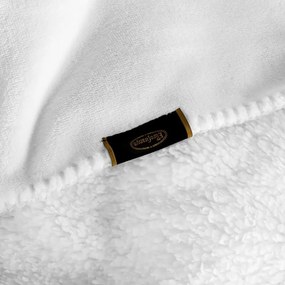Plyšová deka TEDY 150x200cm &#8211; biela