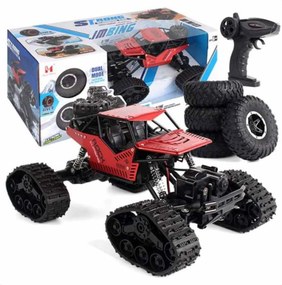 KIK RC Rock Crawler 4x4 LH-C012 diaľkovo ovládané auto, 1:16, červené
