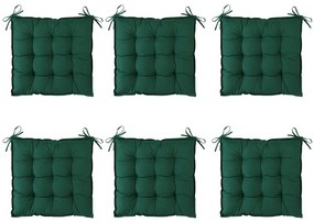 InternetovaZahrada 6 x poduška Cozy - zelená