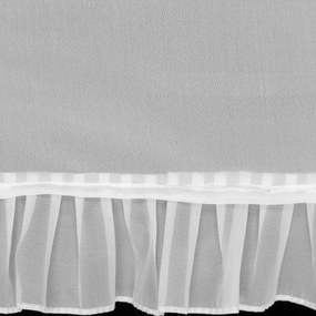 ZÁCLONA NA PÁSKE KAREN 140X270 CM BIELA