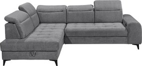 XXXLutz ROHOVÁ SEDAČKA, textil, antracitová MID.YOU - Sedačky - 002220042304
