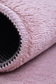 Protišmykový koberec PLUSH ružový