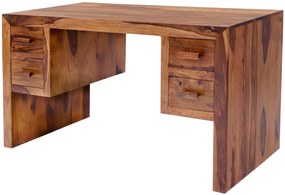 furniture-nabytek.cz - Písací stôl z masívneho dreva palisander 130x76x70