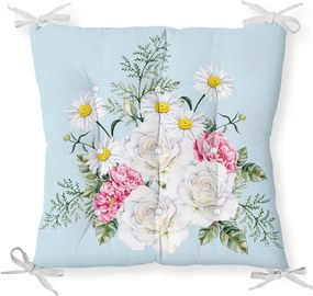 Sedák s prímesou bavlny Minimalist Cushion Covers Spring Flowers, 40 x 40 cm