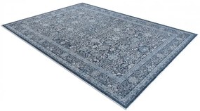Koberec ANTIGUA 518 74 KB500 OSTA - Kvety / rám, granátový