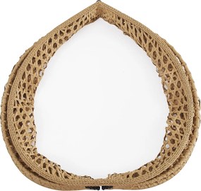 Skládací závěsné houpací křeslo Houseland Lisso XL světle hnědé