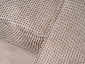 Svetlobéžová rohová pohovka SMART COSARO, obojstranná + 2 vankúšiky ZADARMO