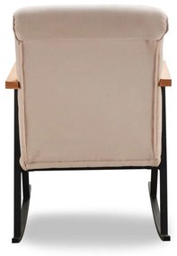 Krémové kreslo Yoka – Artie