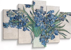 Obraz - Vincent van Gogh, Irises, reprodukcia (150x105 cm)