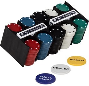 GamesPlanet® Poker set v plechovej dóze, 200 ks